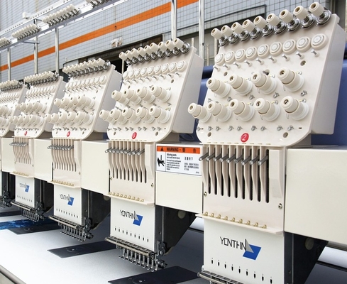 selben wie Hauptcomputerstickmaschine Tajima 15 mit billigem Preis in flacher computergesteuerter Stickmaschine Indiens